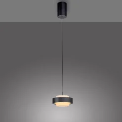 SCHÖNER WOHNEN-Kollektion Pendelleuchten-LED-Pendelleuchte Elmo Schwarz