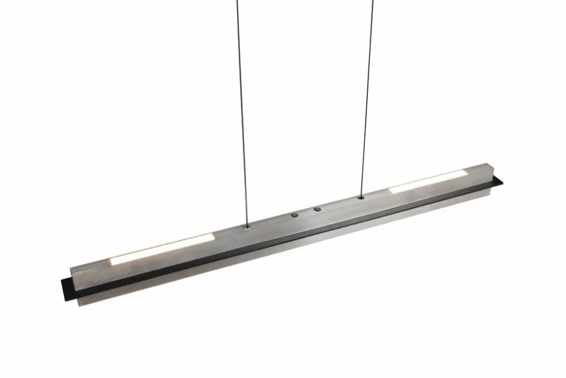Trio Pendelleuchten-LED-Pendelleuchte Emerson Nickel matt