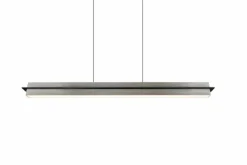 Trio Pendelleuchten-LED-Pendelleuchte Emerson Nickel matt