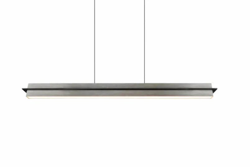 Trio Pendelleuchten-LED-Pendelleuchte Emerson Nickel matt