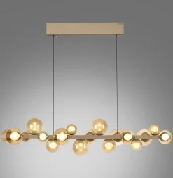 Pendelleuchten|Neuhaus PURE LED-Pendelleuchte E-Popup Bronze