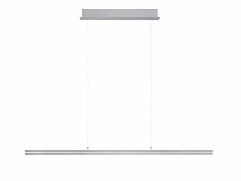 Elements Pendelleuchten-LED-Pendelleuchte Erik Silber