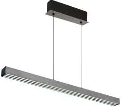 Globo Pendelleuchten-LED-Pendelleuchte Ethan Grau