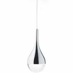Brilliant Pendelleuchten-LED-Pendelleuchte Fizzante Chrom