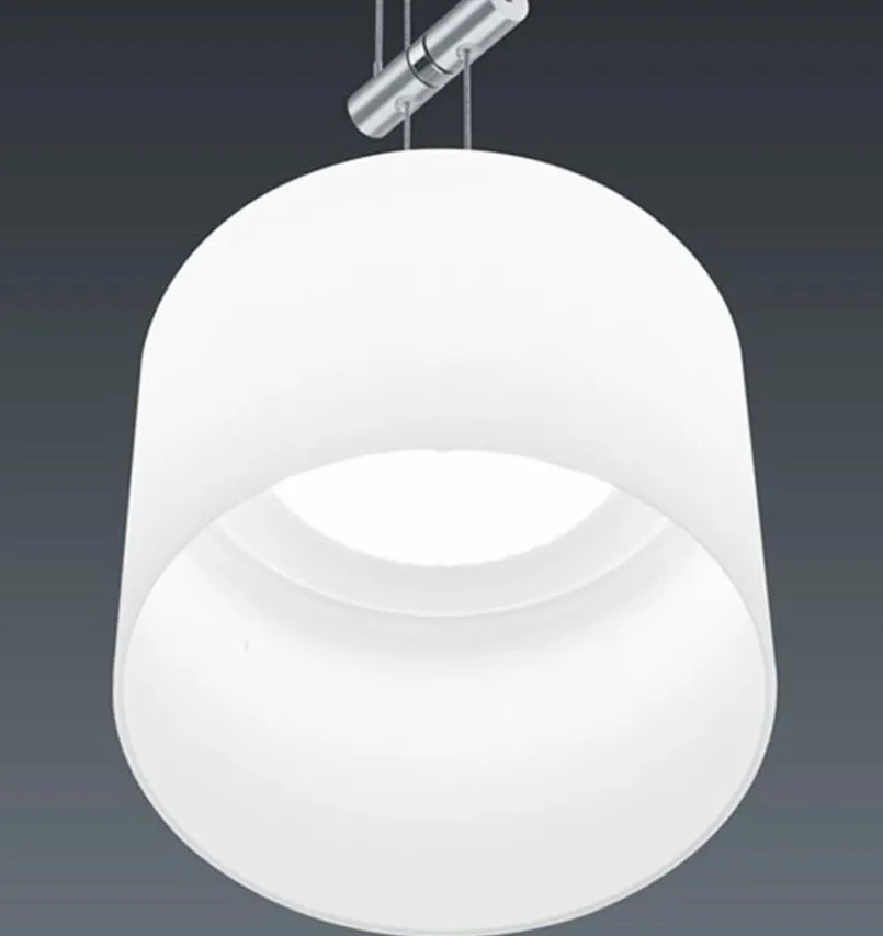 Bankamp Pendelleuchten|Pendelleuchten-LED-Pendelleuchte GRAZIA Nickel matt / Chrom
