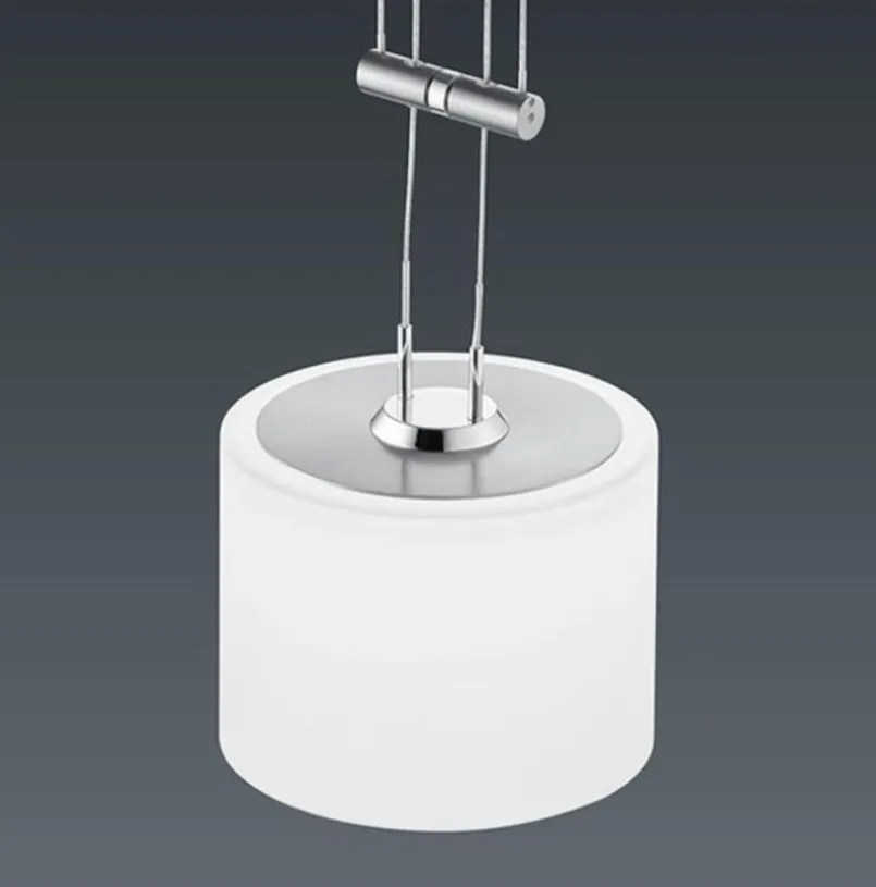 Bankamp Pendelleuchten|Pendelleuchten-LED-Pendelleuchte GRAZIA Nickel matt / Chrom