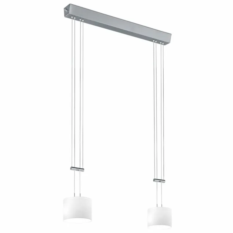 Bankamp Pendelleuchten|Pendelleuchten-LED-Pendelleuchte GRAZIA Nickel matt / Chrom