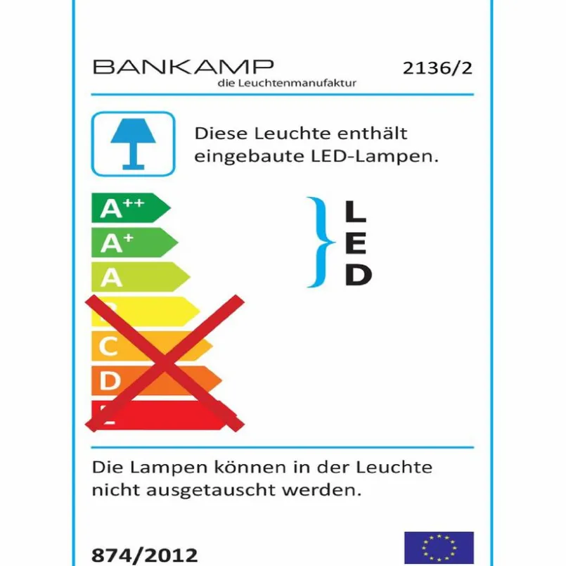 Bankamp Pendelleuchten|Pendelleuchten-LED-Pendelleuchte GRAZIA Nickel matt / Chrom