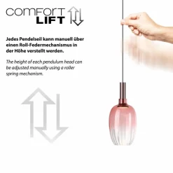 LED-Pendelleuchte Irides<JUST LIGHT.