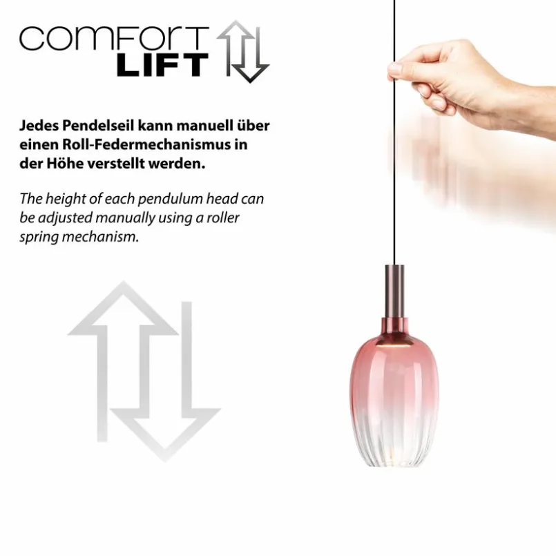 LED-Pendelleuchte Irides<JUST LIGHT.