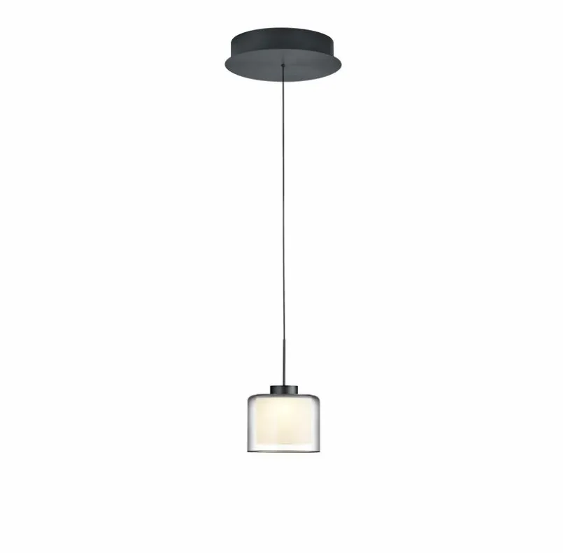 Pendelleuchten|Hell LED-Pendelleuchte Klara Anthrazit