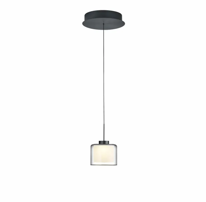 Pendelleuchten|Hell LED-Pendelleuchte Klara Anthrazit