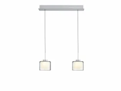 Pendelleuchten|Hell LED-Pendelleuchte Klara Alu
