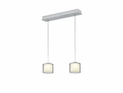 Pendelleuchten|Hell LED-Pendelleuchte Klara Alu