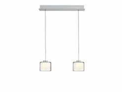 Pendelleuchten|Hell LED-Pendelleuchte Klara Alu