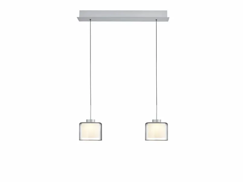 Pendelleuchten|Hell LED-Pendelleuchte Klara Alu