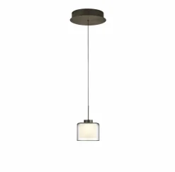 Hell Pendelleuchten-LED-Pendelleuchte Klara Bronze