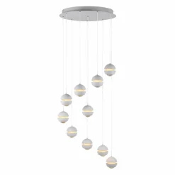 SCHÖNER WOHNEN-Kollektion Pendelleuchten-LED-Pendelleuchte Lini Weiß