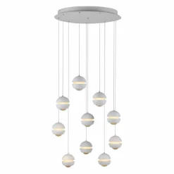 SCHÖNER WOHNEN-Kollektion Pendelleuchten-LED-Pendelleuchte Lini Weiß