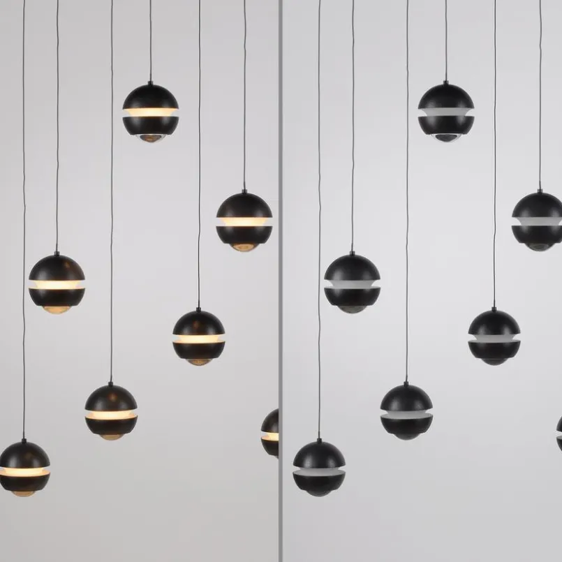 SCHÖNER WOHNEN-Kollektion Pendelleuchten-LED-Pendelleuchte Lini Schwarz