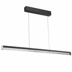 lumiCouture Pendelleuchten-LED-Pendelleuchte Metall, /chrom Schwarz