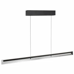 lumiCouture Pendelleuchten-LED-Pendelleuchte Metall, /chrom Schwarz