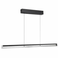 lumiCouture Pendelleuchten-LED-Pendelleuchte Metall, /chrom Schwarz