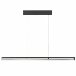 lumiCouture Pendelleuchten-LED-Pendelleuchte Metall, /chrom Schwarz