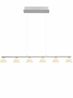 Pendelleuchten|Hell LED-Pendelleuchte Mona Nickel matt