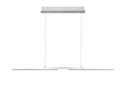 Pendelleuchten|Hell LED-Pendelleuchte More Nickel matt / Chrom