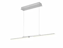 Pendelleuchten|Hell LED-Pendelleuchte More Nickel matt / Chrom