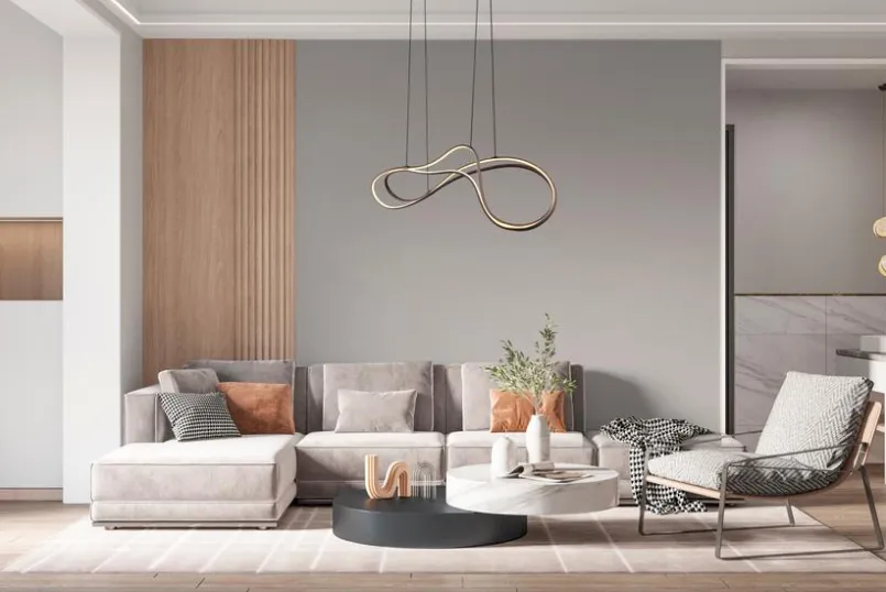 Pendelleuchten|Trio Select LED-Pendelleuchte Nala Schwarz