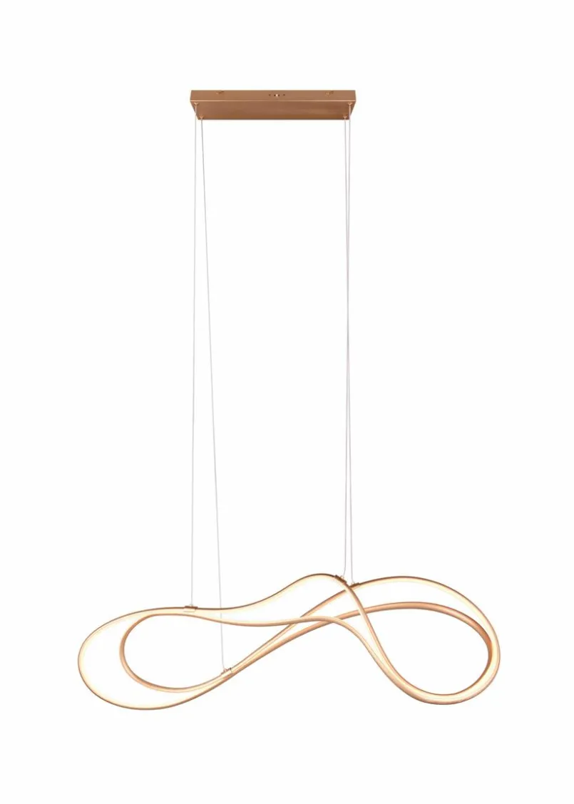 Pendelleuchten|Trio Select LED-Pendelleuchte Nala Gold