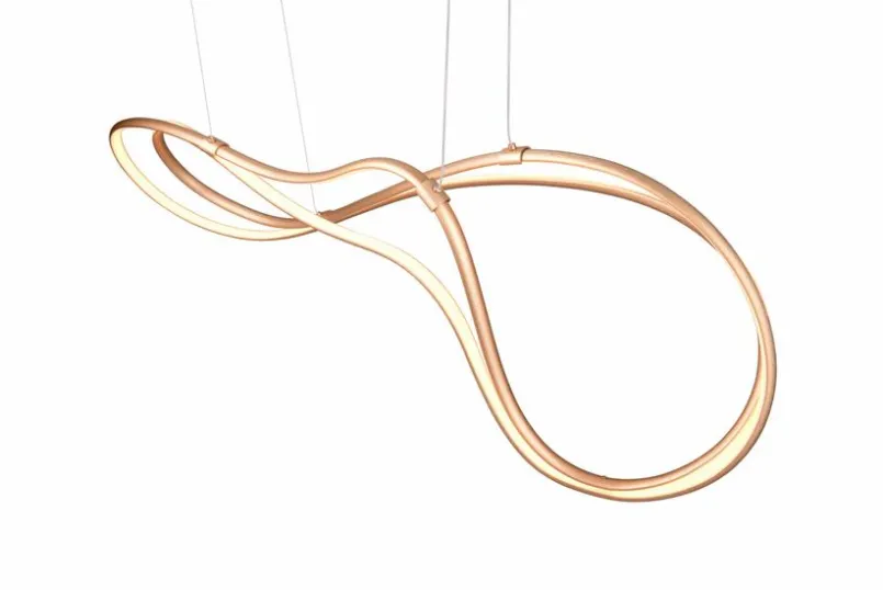 Pendelleuchten|Trio Select LED-Pendelleuchte Nala Gold