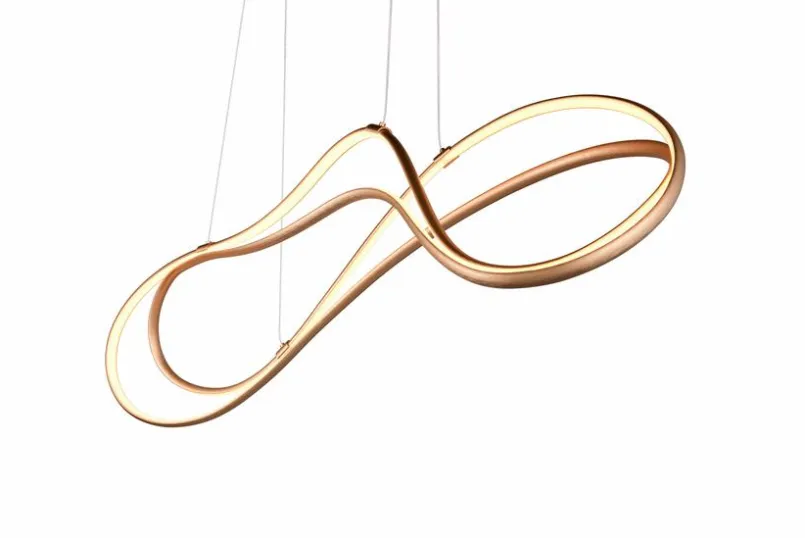 Pendelleuchten|Trio Select LED-Pendelleuchte Nala Gold