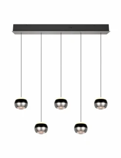 Trio Select Pendelleuchten-LED-Pendelleuchte Orbit Nickel matt