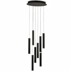 Pendelleuchten|FABAS LED-Pendelleuchte Prado Schwarz
