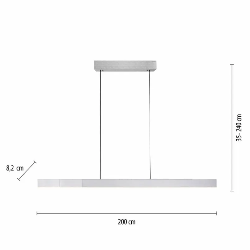 LED-Pendelleuchte Pure E-Mot<Neuhaus PURE Hot
