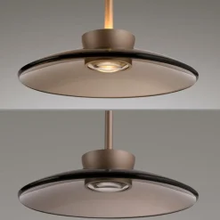 Pendelleuchten|Neuhaus PURE LED-Pendelleuchte Pure Moon Bronze