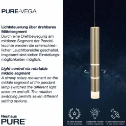 LED-Pendelleuchte Pure Vega<Neuhaus PURE Hot