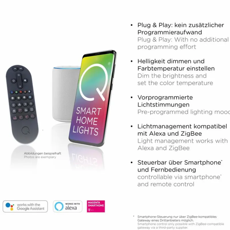 LED-Pendelleuchte Q-Kon<Q SMART HOME LIGHTS Clearance
