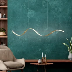 Pendelleuchten|Pendelleuchten|Q SMART HOME LIGHTS LED-Pendelleuchte Q-Swing Messing