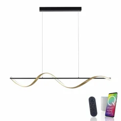 Pendelleuchten|Pendelleuchten|Q SMART HOME LIGHTS LED-Pendelleuchte Q-Swing Messing