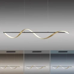 Pendelleuchten|Pendelleuchten|Q SMART HOME LIGHTS LED-Pendelleuchte Q-Swing Messing