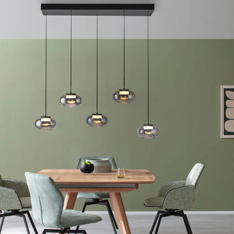SCHÖNER WOHNEN-Kollektion Pendelleuchten-LED-Pendelleuchte Sia Schwarz