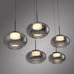 SCHÖNER WOHNEN-Kollektion Pendelleuchten-LED-Pendelleuchte Sia Schwarz