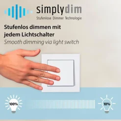 SCHÖNER WOHNEN-Kollektion Pendelleuchten-LED-Pendelleuchte Sia Schwarz