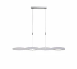 Pendelleuchten|Bopp LED-Pendelleuchte Swing Silber