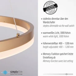 LED-Pendelleuchte Titus<Paul Neuhaus Clearance