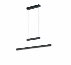 Pendelleuchten|Trio LED-Pendelleuchte Trajan Gold / Schwarz